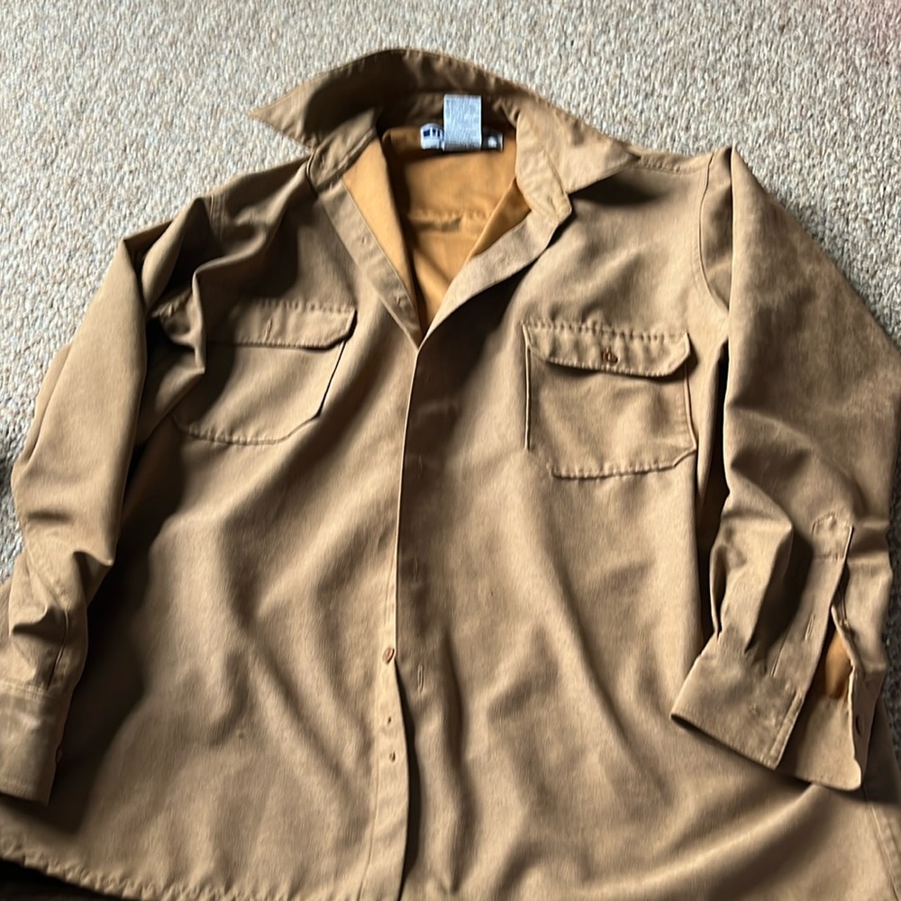 Untied button up